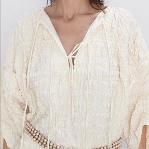 🎉host Pick🎉Zara wrinkle top